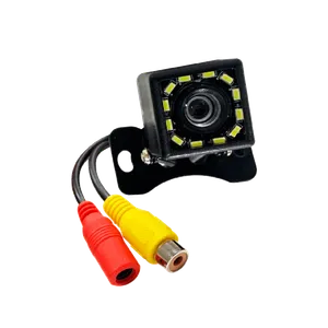 Cámara de Retroceso Universal Aderco Cuadrada 8led